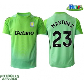 Aston Villa Emiliano Martinez #23 Målvakt Bortatröja 2025-26 Kortärmad